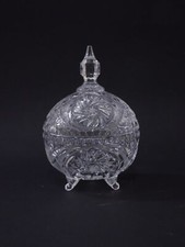 uRgyyE - Design Glas Dose Bonbonniere Beh&auml;lter - Vintage