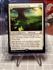 MTG Hoofprints of the Stag Commander 2020 - NM
