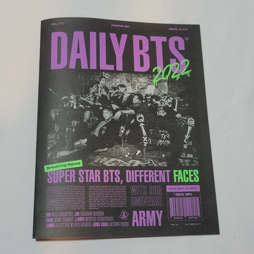 BTS 2022 Season's Greetings official Tabloid Poster Set - Picture 3 of 35