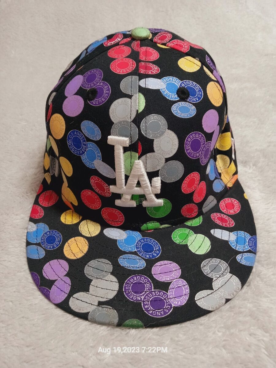 New Era Custom Los Angeles Dodgers Fitted Hat - Multi Color New Era Custom Los Angeles Dodgers Fitted Hat - Multi Color