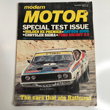 Modern Motor Car Magazine Dec 1977