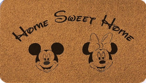 BETTER THAN COIR Grey Brown Coir Disney Themed Gift Home Decor Door Mats 70x40cm - Picture 13 of 17