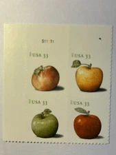 U.S. Plate Block SC 4727-30 Apples MNH PL S11111 2013