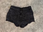 Blackheart~Juniors/Girls Black Distressed Cut-off Shorts  Sz 0 — photo 2