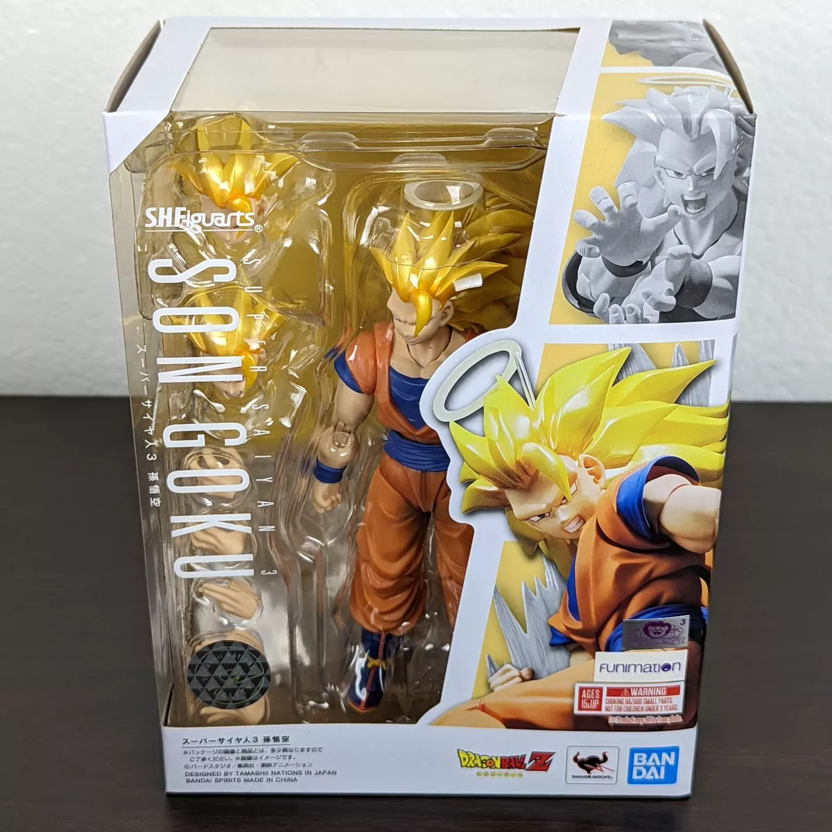 S.H. Figuarts Dragon Ball Z Super Saiyan 3 Goku Action Figure