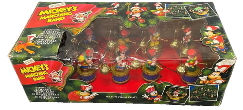Vintage 1992 Mr Christmas Disney Mickey's Marching Band Tested Working!