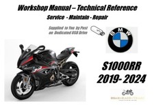 BMW S1000RR S1000 RR K67  Service Repair Workshop Manual USB 2019 - 2024