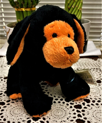 WEBKINZ PUMPKIN PUPPY HM653 New with Unused Code Attached & Free