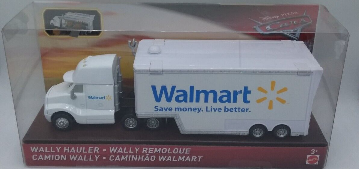 カーズ マテル WALLY HAULER ウォルマート限定 ミニカー ピクサー Cars カーズ ハウラー トラック ダイキャスト カー ウォルマート