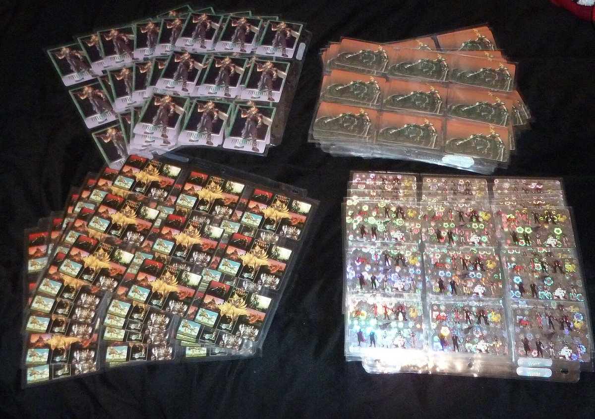 Final Fantasy VII FF7 Lot of 4 complete sets of Playing Cards NM