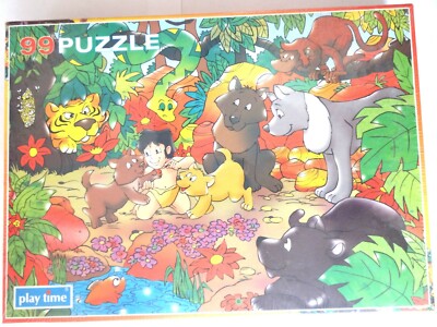 99 Teile Puzzle Motiv: Dschungelbuch von Playtime