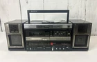 RARE VINTAGE SONY CFD-5 BOOMBOX RADIO CD CASSETTE PLAYER ~VIDEO~