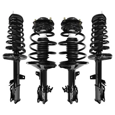 4Pcs Complete Struts shocks for 1997-2001 Toyota Camry 4cyl Front and Rear
