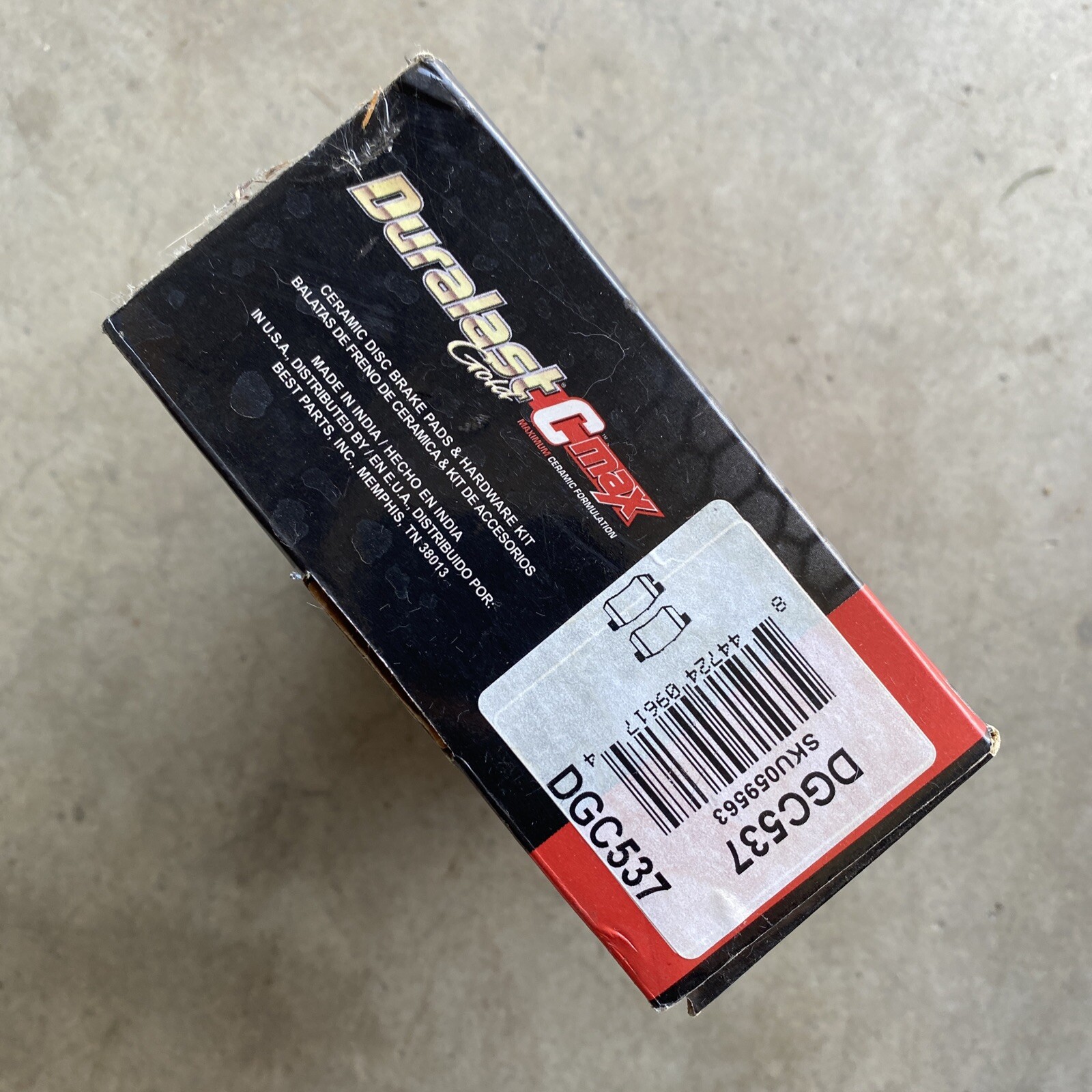 Duralast Gold DG537 Ceramic Rear Brake Pads Honda Acura for sale online