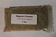 1 oz. Mugwort Powder Artemesia Vulgaris 