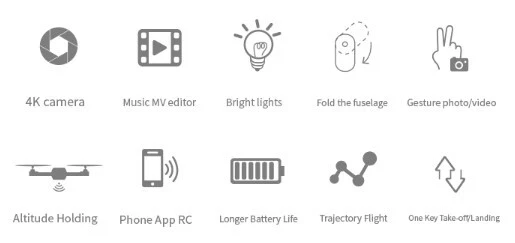 Wide Angle HD 4K 1080P Camera KBDFA RC Drone E88 WIFI FPV Quadcopter With Height - Image 3 of 3