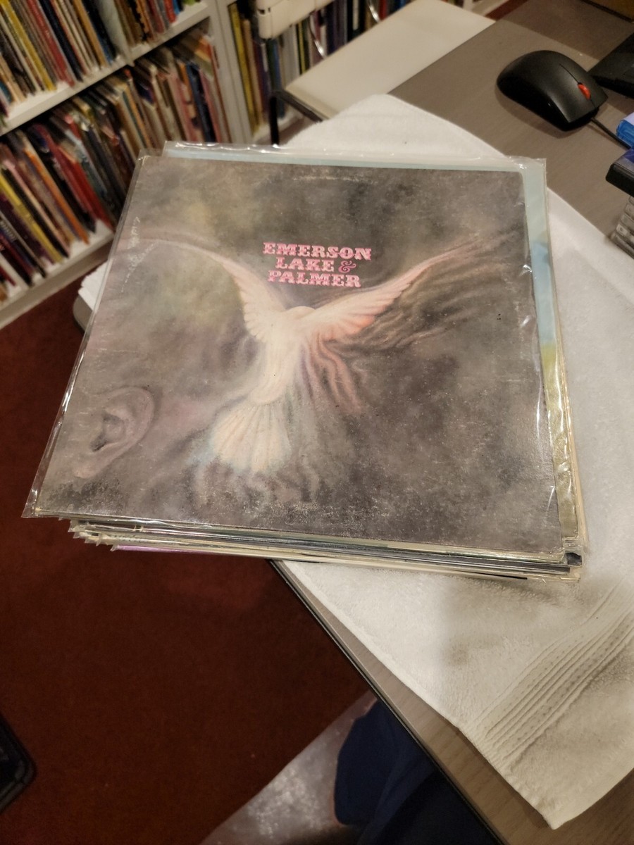 Emerson Lake & Palmer - S/T - EX/VG 1971 Prog Rock Cotillion SD