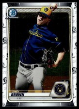 2020 Bowman #BCP-34 Zack Brown Chrome Prospects See Scan