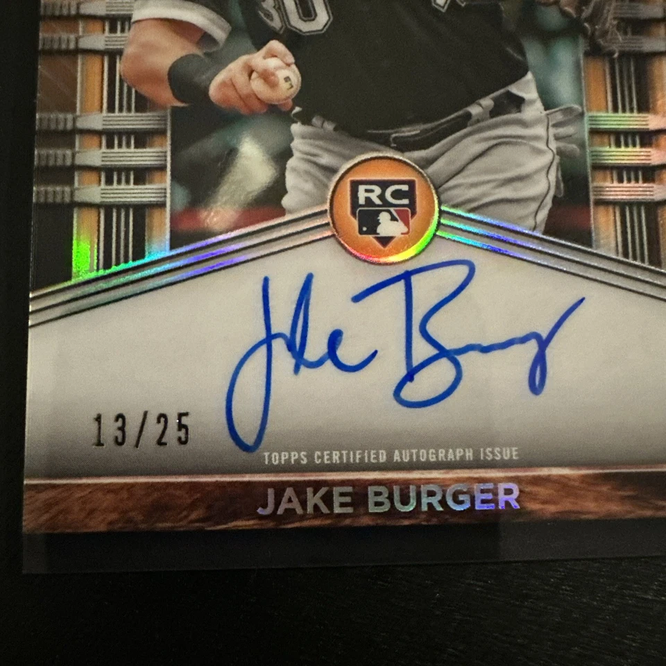 Jake Burger 2022 Topps Inception Auto - Image 3 of 3