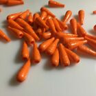 10x LEGO® Carrots with green stem lego food