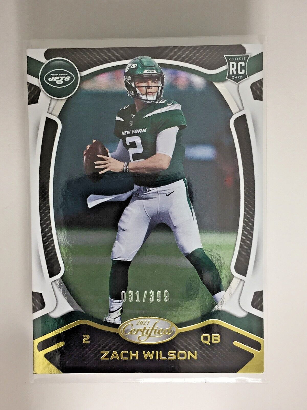 2021 Certified Zach Wilson RC /399