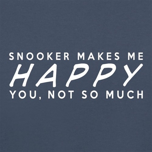 Snooker Makes Me Happy You, Not So Much - Kids Hoodie / Sweater - Funny 147 - Picture 2 of 20