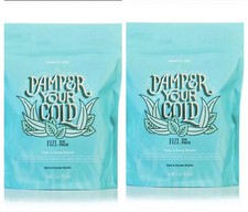  TWO Perfectly Posh Bath Bomb Pamper Your Cold Menthol Eucalyptus Camphor 6 Pack