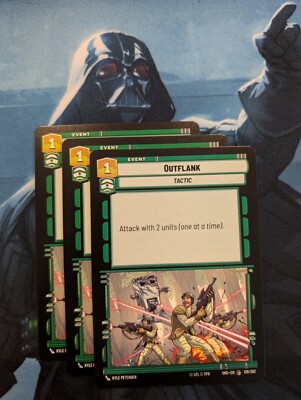 Outflank (Flankenangriff) SHD 128/262 im Playset | ENG | Star Wars Unlimited