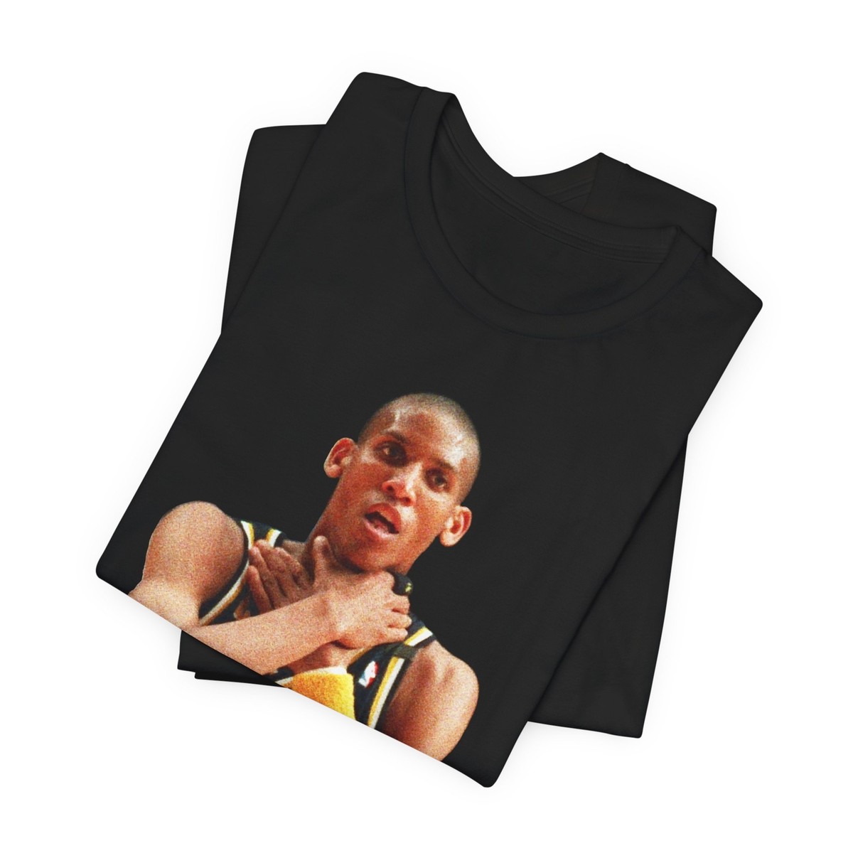 Reggie Miller Indiana Pacers Choke Sign Knicks Spike Lee