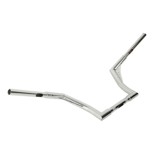 Chrome 1'' 10" Rise Ape Hangers Handlebar Fit For Harley Sportster XL 883 1200 - Picture 9 of 10