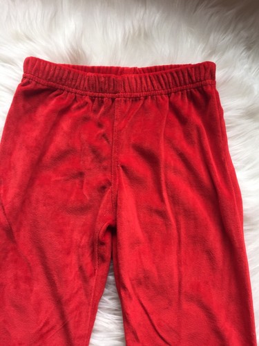 2pc Red Soft Velour Set Cute Size 6x Young Hearts - Picture 7 of 8