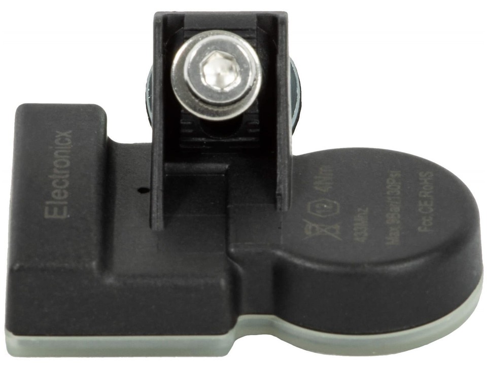 4 Tire Pressure Sensors RDKS Sensor Metal Valve Gunmetal for Dodge