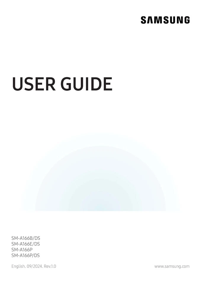SAMSUNG GALAXY A17 5g SM-A176B/A176DS MANUAL USER GUIDE PRINTED 151 PAGES - Image 1 of 1