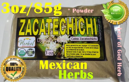 3oz Zacatechichi Hierba/te,Calea zacatechichi,Dream Herb,Hierba de los sueños !!