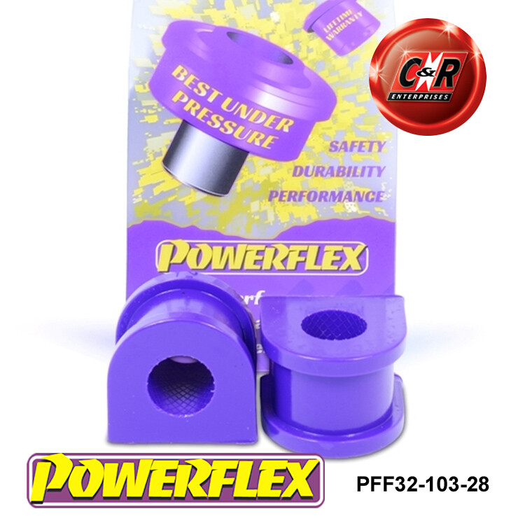Powerflex Fr Rollio Bronzine Barra 28mm Per Land Rover Defender 84-93
