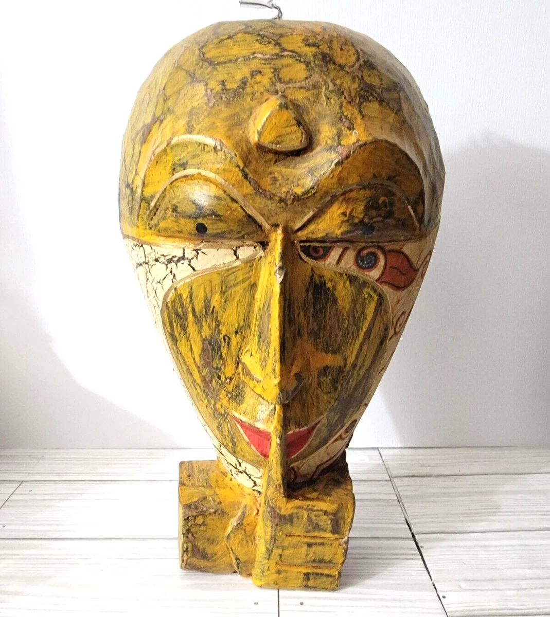 Bali Wood Mask In Indonesian Collectibles (1900-Now) for sale | eBay