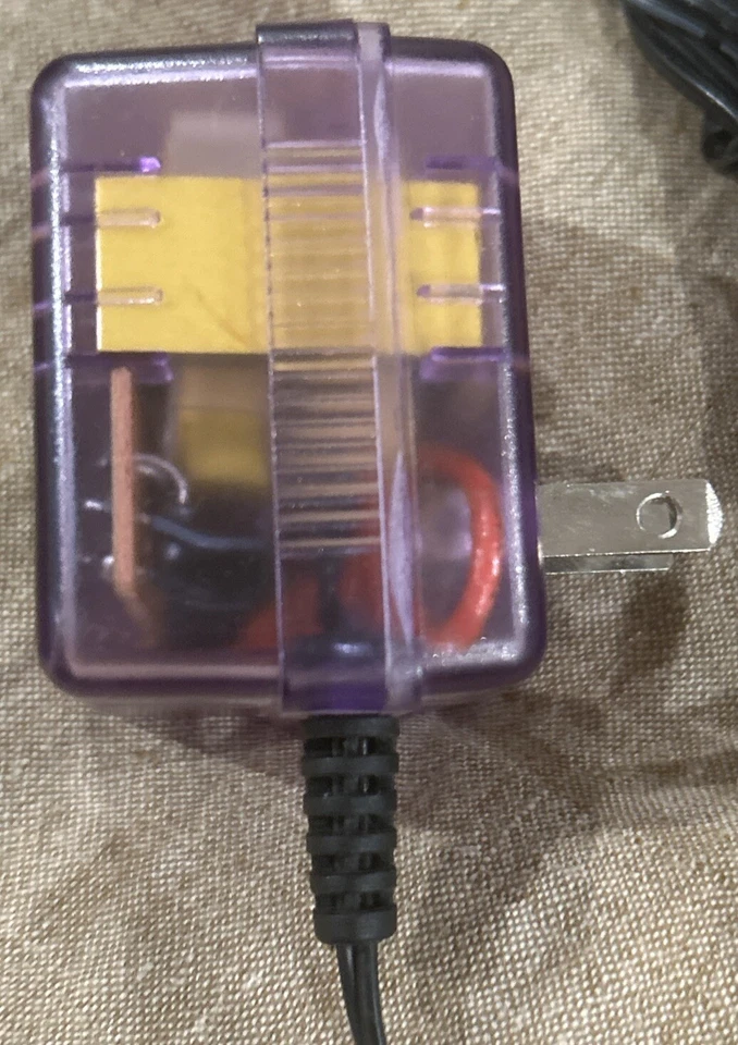 Vintage Pelican PL-801 Purple Class 2 Power Supply Nintendo Gameboy Color Pocket - Image 4 of 4