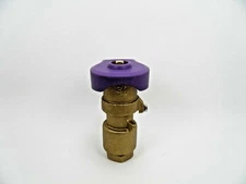 RECLAIMED WATER 3/4" BRASS QUICK COUPLER VALVE -LOCKING COVER RAIN BIRD HUNTER/