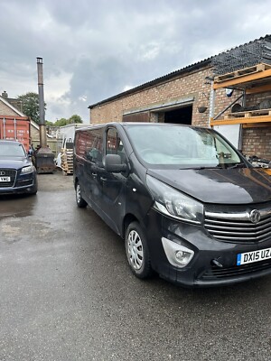 VAUXHALL VIVARO SPORTIVE BLACK 2014-2018 CREW VAN