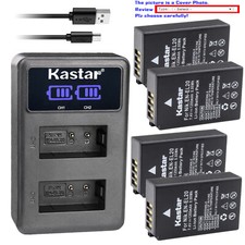 Kastar Battery LCD Dual Charger for Nikon EN-EL20 MH-27 and Nikon 1 S1 Camera