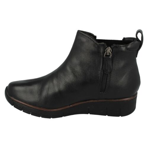 Botines con cremallera de cuero Padders para dama: Rowan - Imagen 3 de 19