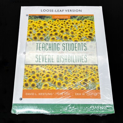 New | Teaching Students with Severe Disabilities 5th Ed Loose-Leaf Westling Fox