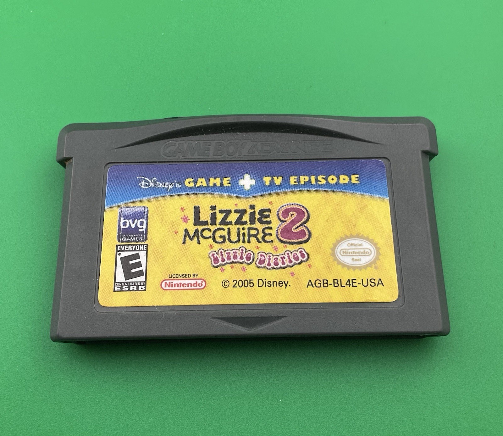 Lizzie McGuire 2: Lizzie Diaries (Nintendo Game Boy Advance, 2004)