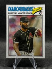 2026 Topps Heritage - Christian Montes de Oca #205 (RC) Arizona Diamondbacks
