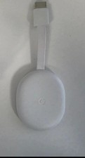 Google Chromecast TV HD Media WiFi Streaming Stick Snow White NO REMOTE G454V