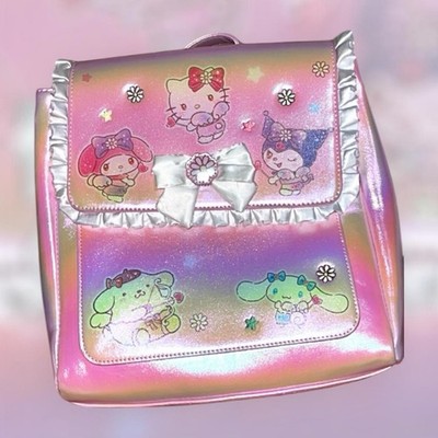 hello kitty and friends iridescent valentine s day backpack