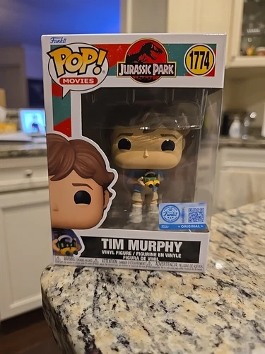 Funko Pop Jurassic Park Tim Murphy With Goggles Special Edition #1774