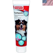 Effective Oral Care Toothpaste for Dogs and Cats - 100g with Liver Flavor