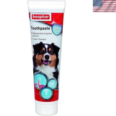 Effective Oral Care Toothpaste for Dogs and Cats - 100g with Liver Flavor