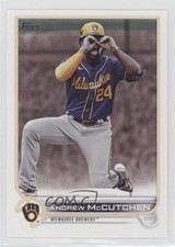 2022 Update Image Variation SP (On Base in Blue Jersey) Andrew McCutchen 14ma